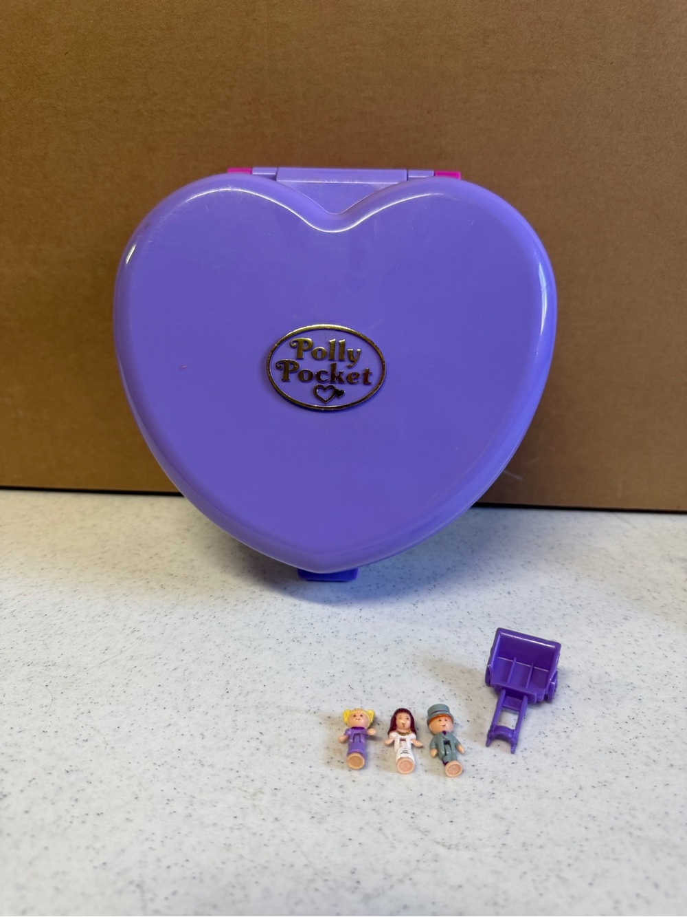 Vtg Polly Pocket 1994 Wonderful Wedding Party Incomplete Music Not Working